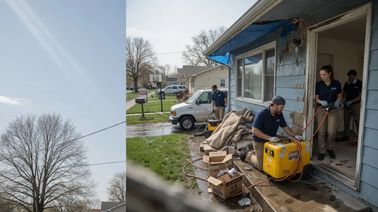 Basement Flood Cleanup in Lowell, AR near me